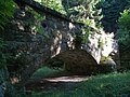 Čeština: Akvadukt u obce Chřibská, okres Děčín od severu English: Aqueduct at the village of Chřibská, Děčín District, Czech Republic as seen from the north