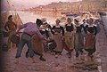 Alfred Guillou : Les sardinières de Concarneau (1896, huile sur toile, musée des beaux-arts de Quimper)