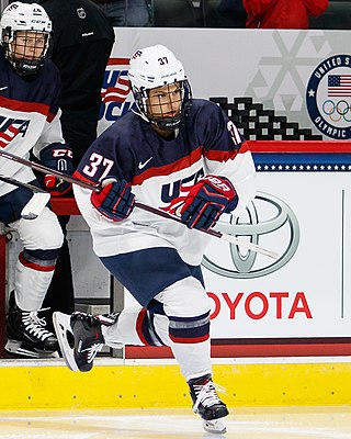 <span class="mw-page-title-main">Amanda Pelkey</span> American ice hockey player