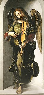 Οι "Μουσικοί Άγγελοι" (Anges musiciens) του αρχικού τριπτύχου
