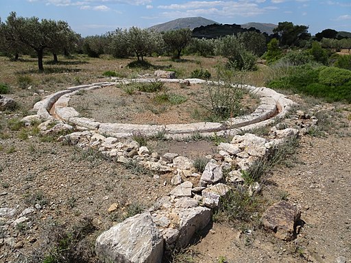 Ancient Lavrion Specific installation for ore treatment, Ary Laureotikis