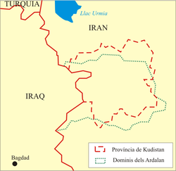 Location of Ardalanas