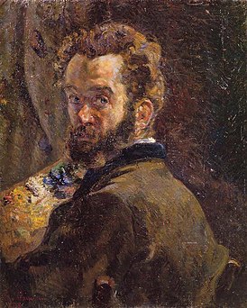 Автопортрет Армана Гийомена (1878 год)
