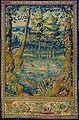 国王の収集品の一つである緑のタペストリー、ブリュッセルのヤン・ヴァン・ティーヘム工房で1555年頃に製作された