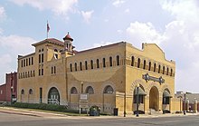 The Dr Pepper Museum in Waco, Texas is on the National Register of Historic Places. Artesian bottling building 2008.jpg