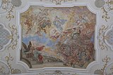Deckenmalerei im Langhaus, Vision des Johannes von Patmos