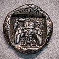 Athens - 490-486 BC - silver dekadrachm - head of Athena - owl - Berlin MK AM - 02