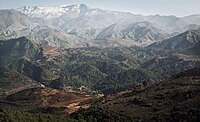 A stretch of the Axos range of the Adrasic mountains