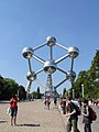 Das Atomium-Gebäude im Norden der Stadt