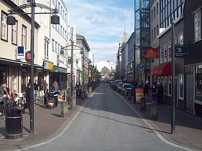 How to get to Austurstræti with public transit - About the place