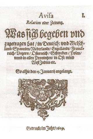 <i>Avisa Relation oder Zeitung</i> Periodical literature