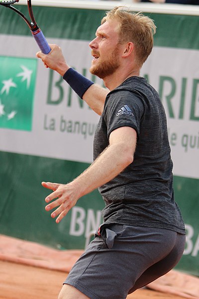 Bachinger at the 2019 French Open Qualifying