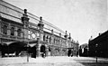 Die Südseite des Bahnhofs um 1885