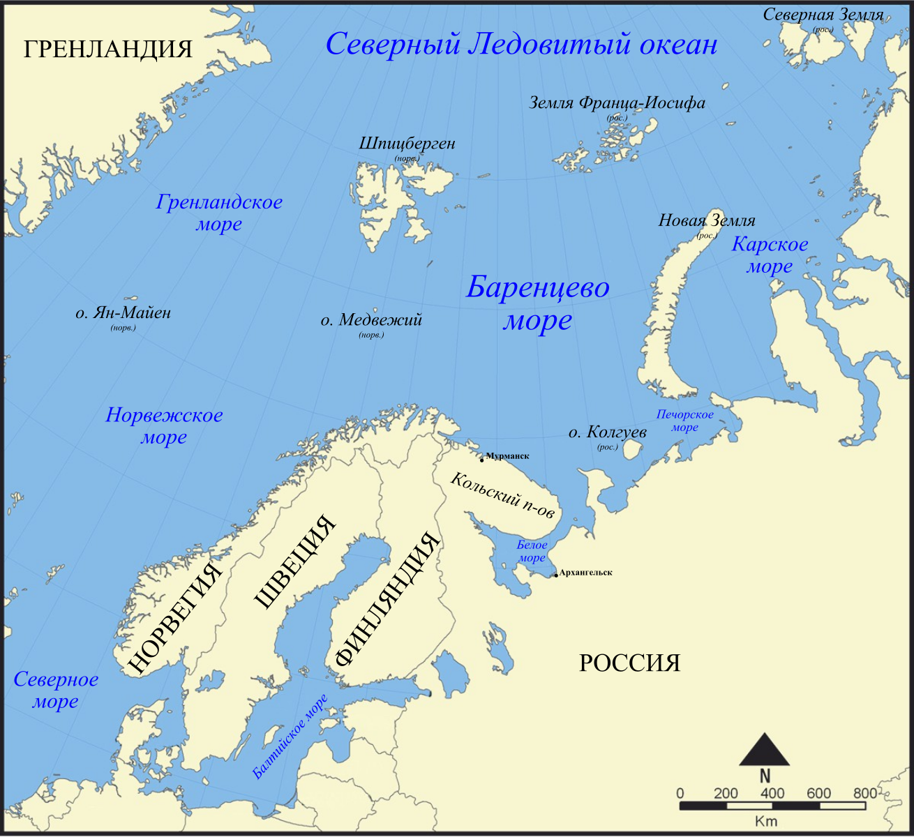 Баренцево море на карте. Расположение Баренцева моря на карте. Карта Баренцево море на карте. Остров Медвежий Баренцево море на карте.