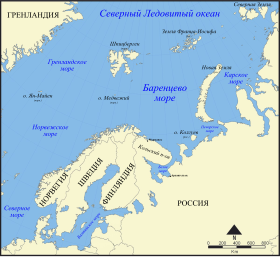 Barents Sea map ru.svg