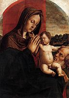 Vierge à l'Enfant 1500-1510, Venise.