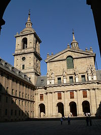 Fachada de la Basílica de El Escorial