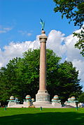 Battle Monument, United States Military Academy, West Point, New York, 1897.