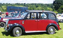 The Beardmore was an alternative taxi design used in London during the 1960s and 1970s. Beardmore 'London' Taxi from ca 1965.JPG