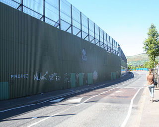 <span class="mw-page-title-main">Interface area</span> Area in Northern Ireland where nationalist and unionist neighborhoods meet