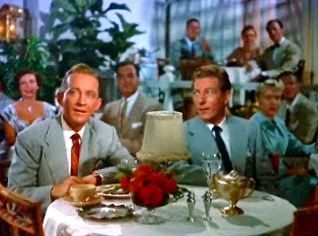 Bing Crosby as Bob Wallace and Danny Kaye as Phil Davis