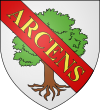 Blason ville fr Arcens (Ardèche).svg