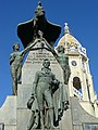 تمثال بوليفار في مدينة بنما.