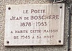 Миниатюра для Файл:Boschere plaque.jpg