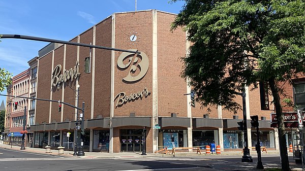 Boscov's flagship store in Binghamton, New York