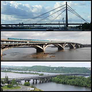 <span class="mw-page-title-main">Bridges in Kyiv</span>