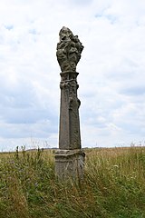 Sculpture of the Coronation of Mary in Broumov