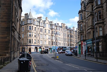 Bruntsfield Place in Edinburgh