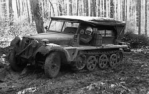 SdKfz 10 na východní frontě v Rusku