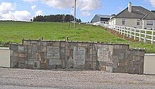 Memorial to the Battle of Glenamoy in Gortleatilla townland Bungalow and memorial at Gorthlettilaun - geograph.org.uk - 1853862 (cropped).jpg