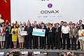 Lễ trao vắc-xin COVID-19 cho Việt Nam từ COVAX năm 2021