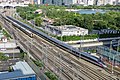 路線：京九線 列車：K106次列车與CR400AF牽引G80次列車