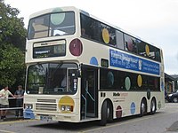 Bus with Emma Bridgewater livery CTB 206 Wardle K345OFM v2 - Flickr - megabus13601 (1).jpg