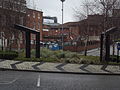 Canal lock patung - bundaran - Sheepcote Jalan, Birmingham.JPG