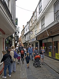 File:Canterbury Mercery Lane to the southeast.jpg