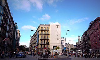 <span class="mw-page-title-main">Carrer de Bergara, Barcelona</span> Street in Barcelona, Catalonia, Spain