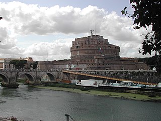 Castel Sant'Angelo from the other side of the river