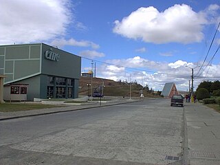 Cerro Sombrero Village in Tierra del Fuego, Magallanes