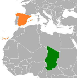 <span class="mw-page-title-main">Chad–Spain relations</span> Bilateral relations