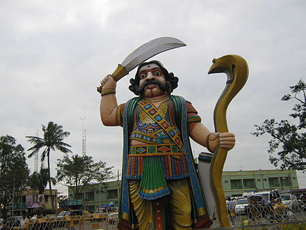Demon Mahisha in Mysore, Karnataka