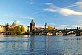 * Nomination Charles Bridge in Prague --Hareco 19:24, 17 April 2009 (UTC) * Decline Nice lighting and good colours, but was there no chance of getting all of the bridge in on the right? --Karora 01:43, 26 April 2009 (UTC)