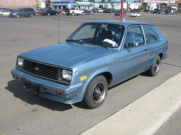 1983–1987 Chevrolet Chevette 3-door hatchback