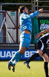 Smith playing for York City in 2010 Chris Smith 30-10-2010 1.jpg