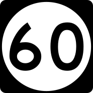 Circle sign 60