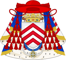 Coat of Arms of Cardinal Richelieu.svg