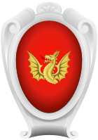 Coat of arms of the House of Boncompagni (Baroque style representation).svg